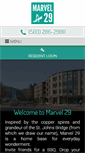 Mobile Screenshot of marvel29.com